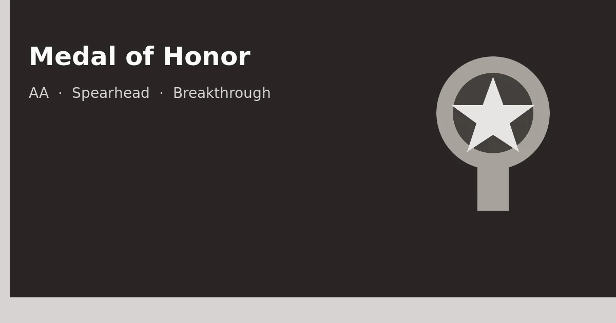Medal of Honor