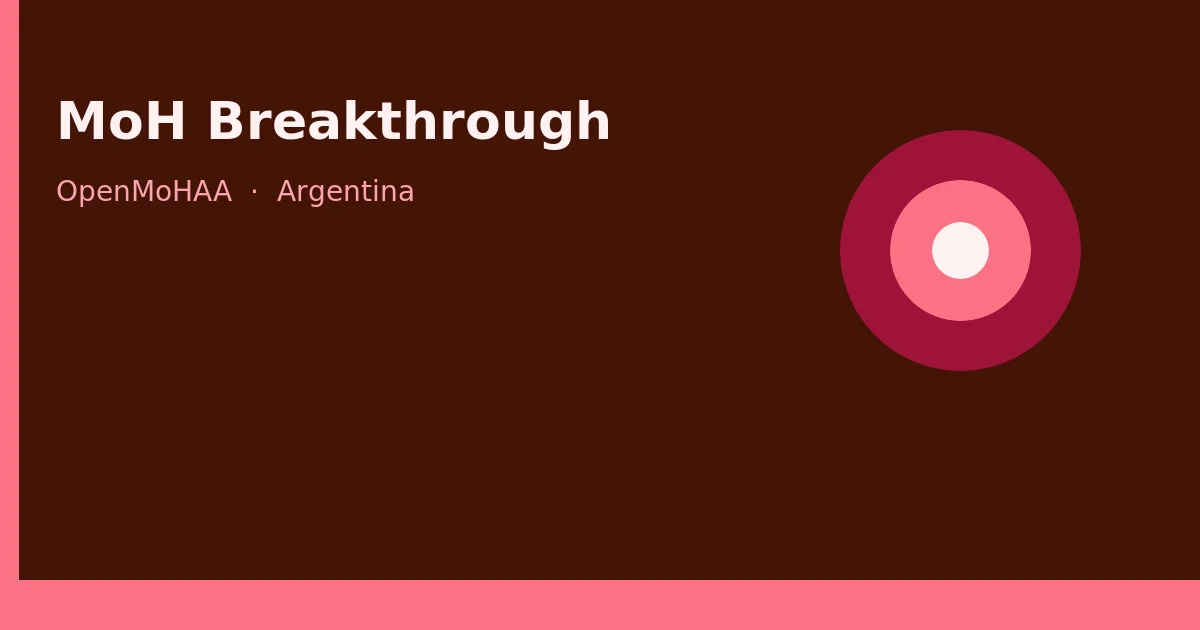 MoH Breakthrough server (OpenMoHAA)