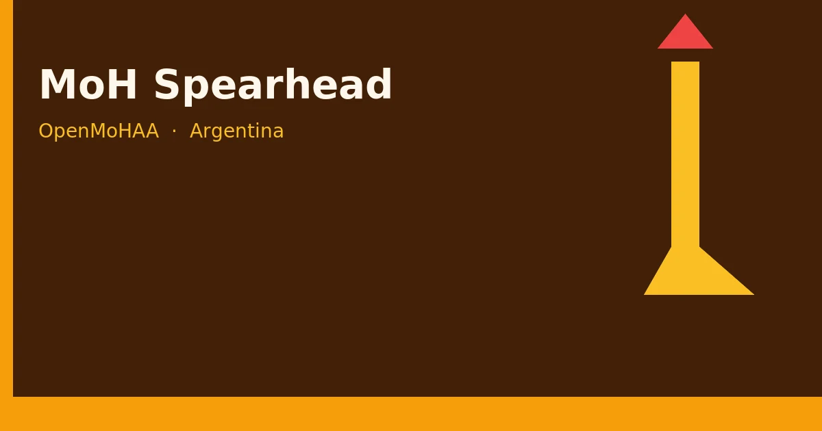 Servidor MoH Spearhead (OpenMoHAA)